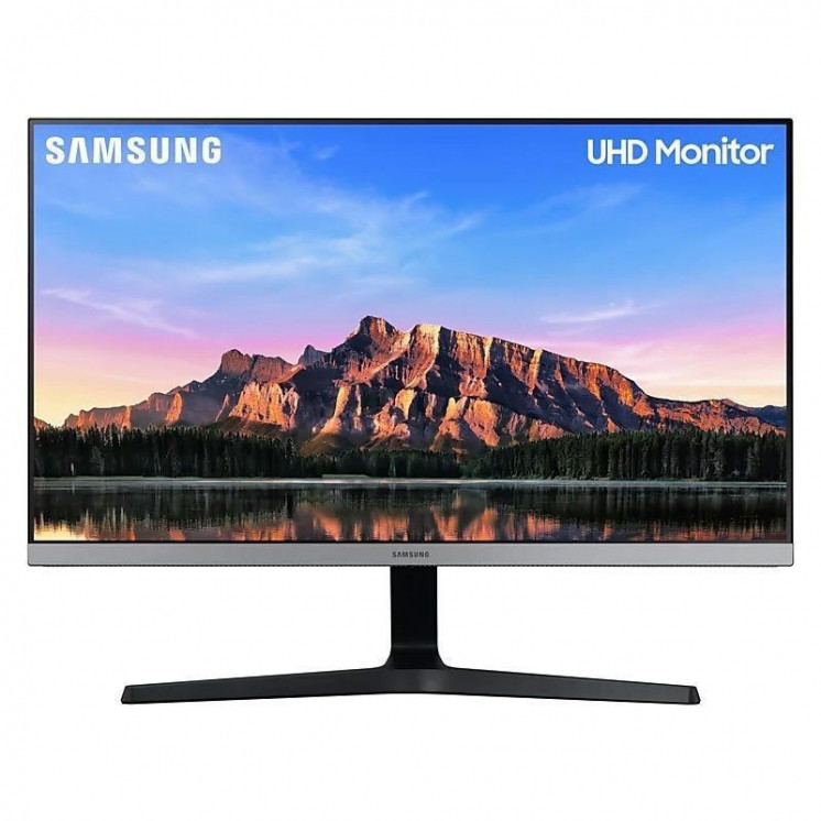 Monitor profesional samsung u28r550uqp 28'/ 4k/ gris