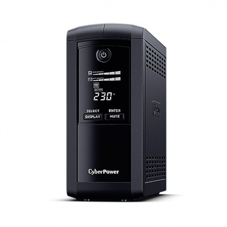 Sai línea interactiva cyberpower vp700elcd/ 700va-390w/ 4 salidas/ formato torre