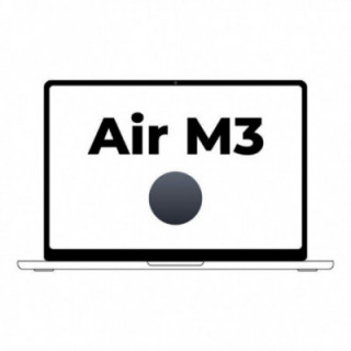 Apple macbook air 15' / m3 8-core cpu/ 8gb/ 256gb ssd/ 10-core gpu/ medianoche