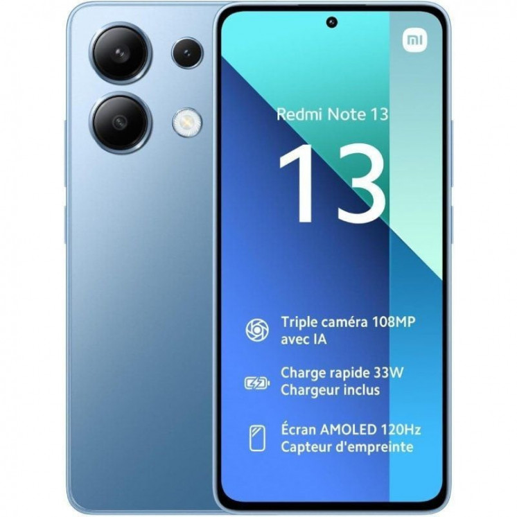 Smartphone xiaomi redmi note 13 nfc 8gb/ 128gb/ 6.67'/ azul