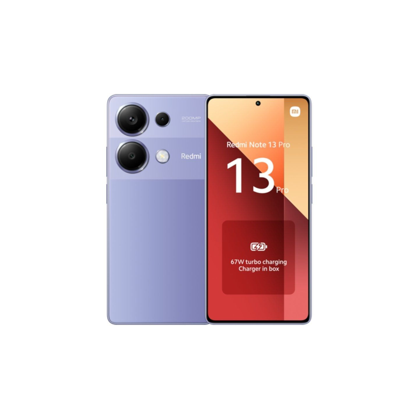 Smartphone xiaomi redmi note 13 pro nfc 12gb/ 512gb/ 6.67'/ purpura