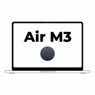 Apple macbook air 13,6'/ m3 8-core cpu/ 16gb/ 256gb ssd/  8-core gpu/ medianoche