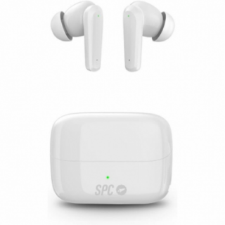 Auriculares bluetooth spc ether 2 pro con estuche de carga/ autonomía 6.5h/ blancos