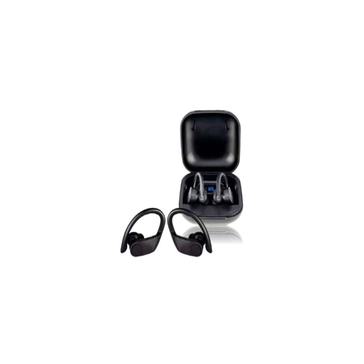 Auriculares deportivos bluetooth daewoo tws sport dw2012 con estuche de carga/ autonomía 3h/ negros