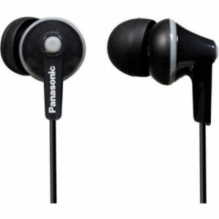 Auriculares intrauditivos panasonic rp-hje125/ jack 3.5/ negros