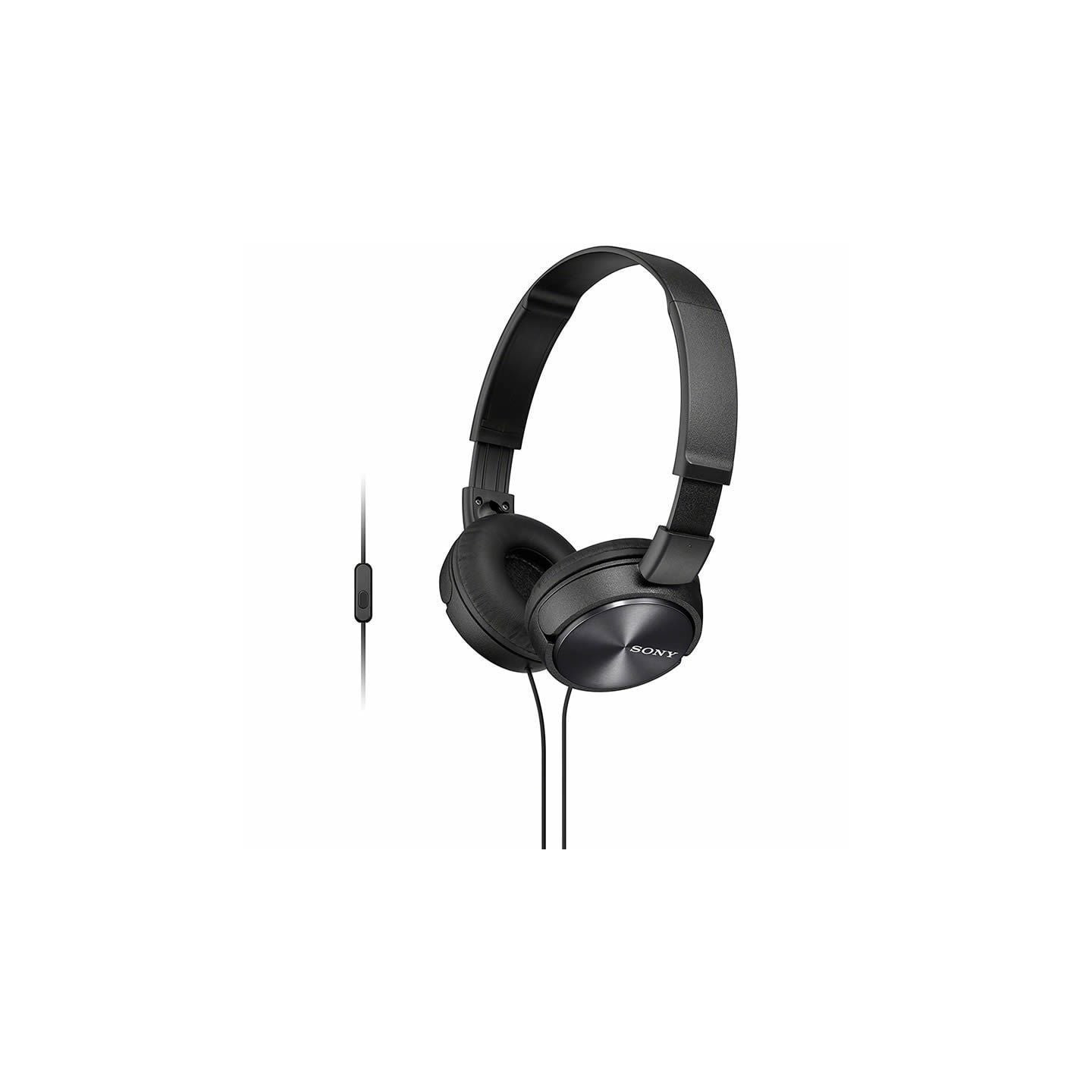 Auriculares sony mdrzx310apb/ con micrófono/ jack 3.5/ negros