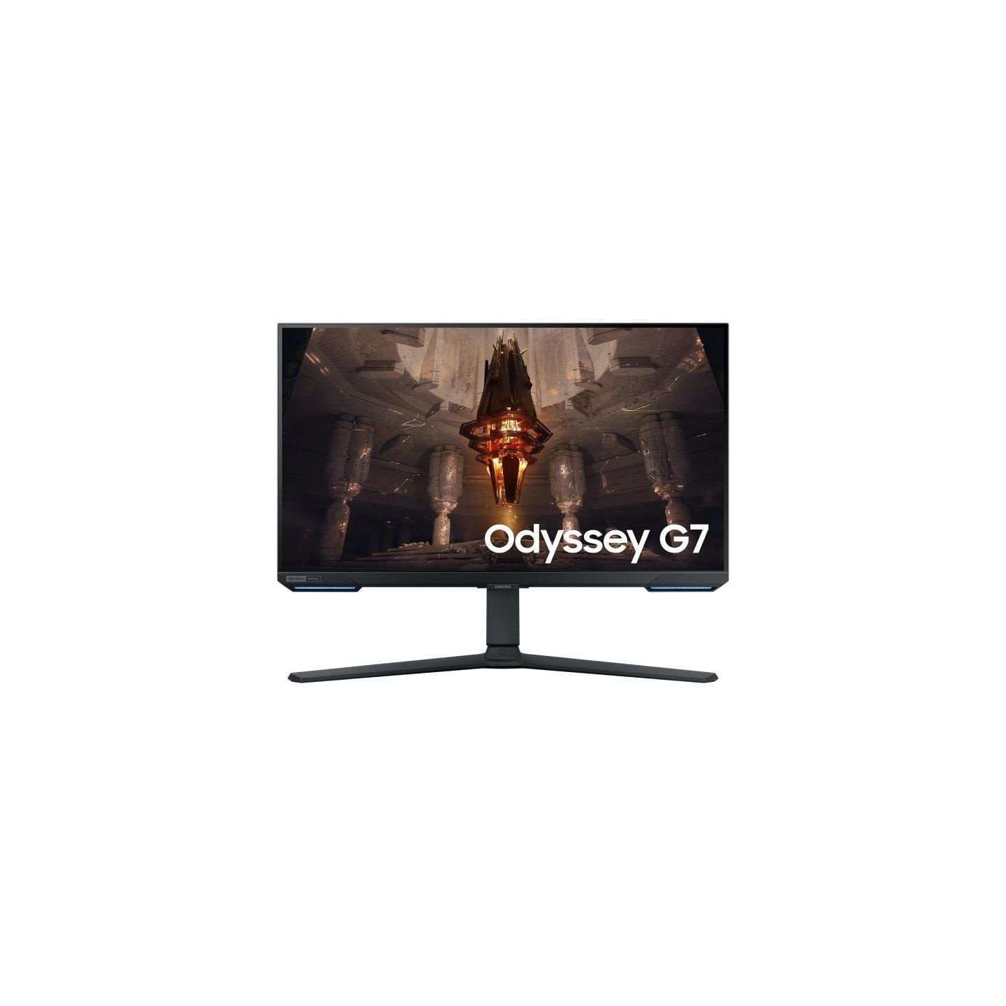 Smart monitor gaming samsung odyssey g7 s32bg700eu 32'/ 4k/ 1ms/ 144hz/ ips/ multimedia/ regulable en altura/ smart tv/ negro