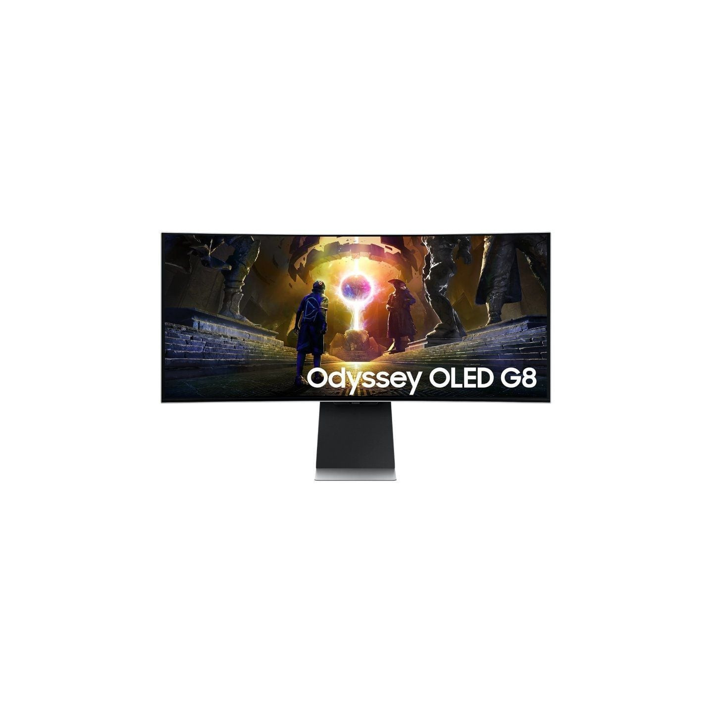 Monitor gaming ultrapanorámico curvo samsung g8 odyssey oled s34dg850su 34'/ wqhd/ 0.03ms/ 175hz/ multimedia/ regulable en