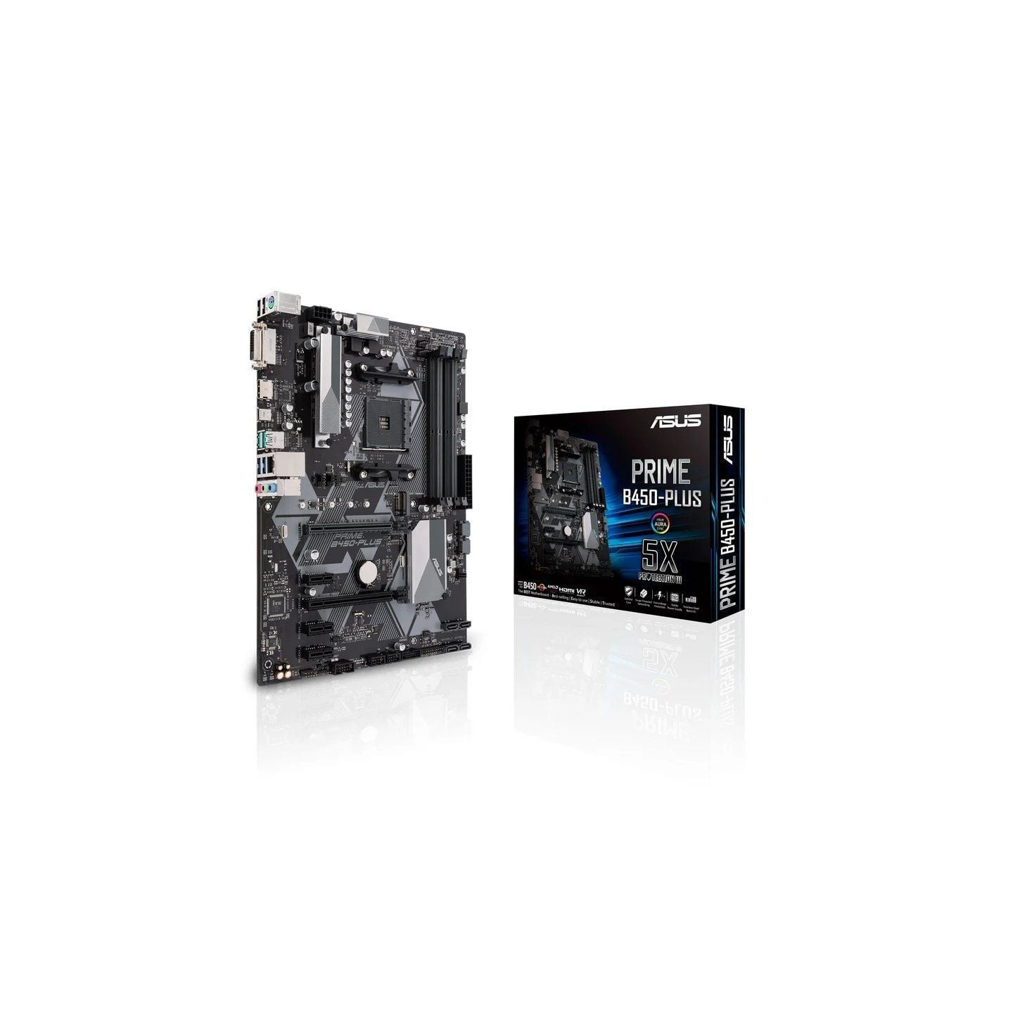 Placa base asus prime b450-plus socket am4