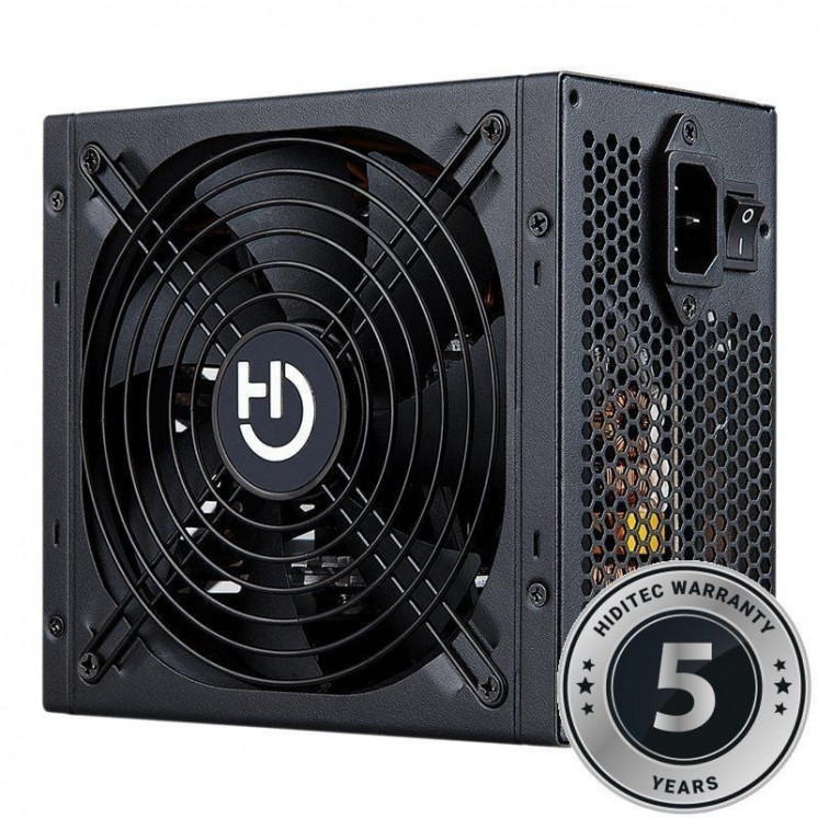 Fuente de alimentación hiditec bz750 psu010008/ 750w/ ventilador 14cm/ 80 plus bronze