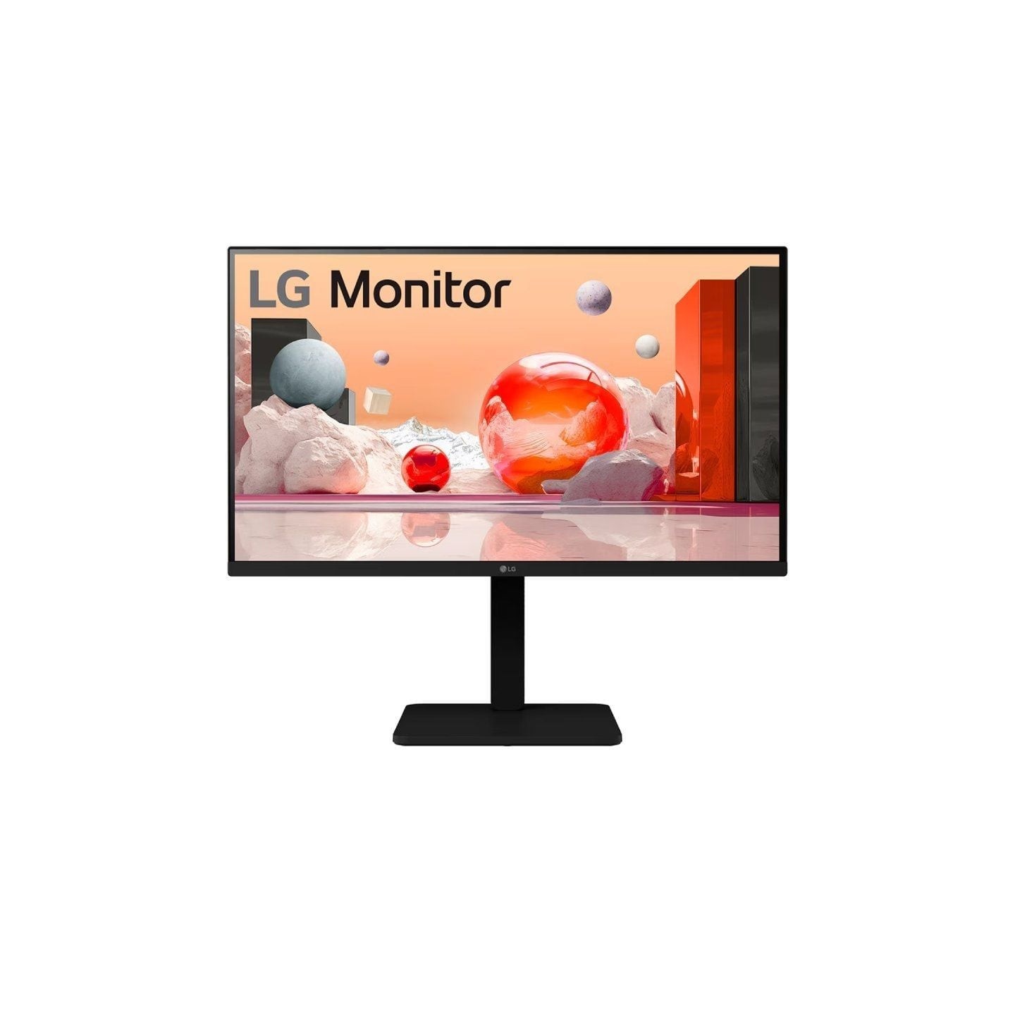 Monitor profesional lg 24ba560-b 24'/ full hd/ multimedia/ regulable en altura/ negro