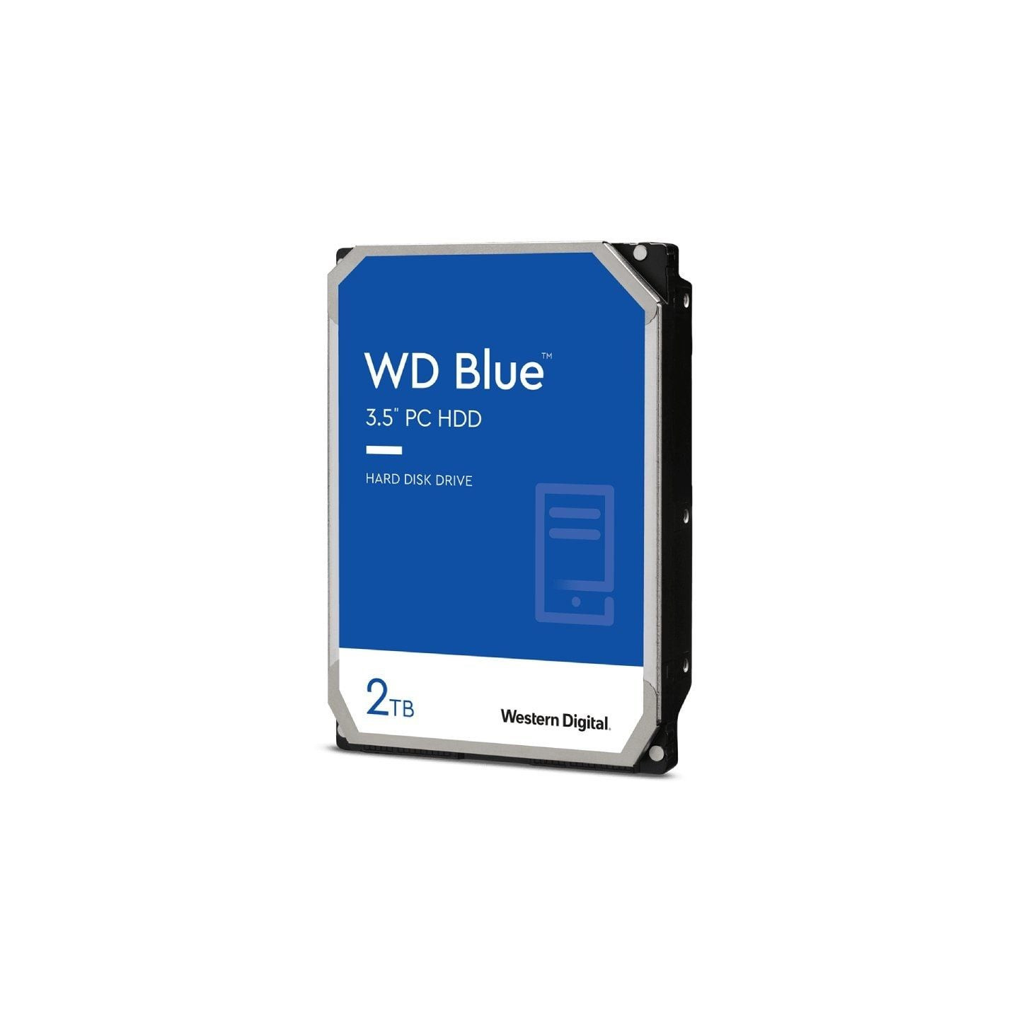 Disco duro western digital wd blue pc desktop 2tb/ 3.5'/ sata iii/ 256mb