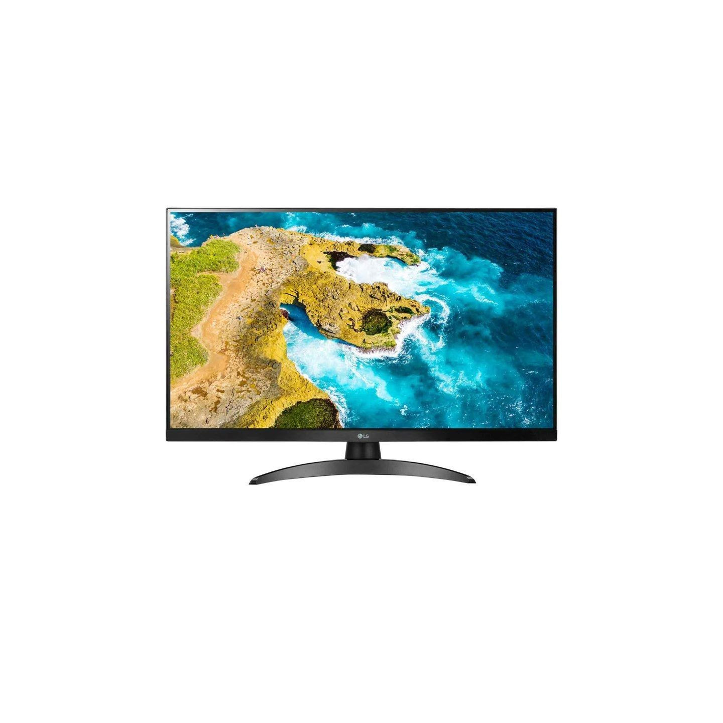 Monitor/televisor lg 27tq615s-pz 27'/ full hd/ multimedia/ smart tv/ negro