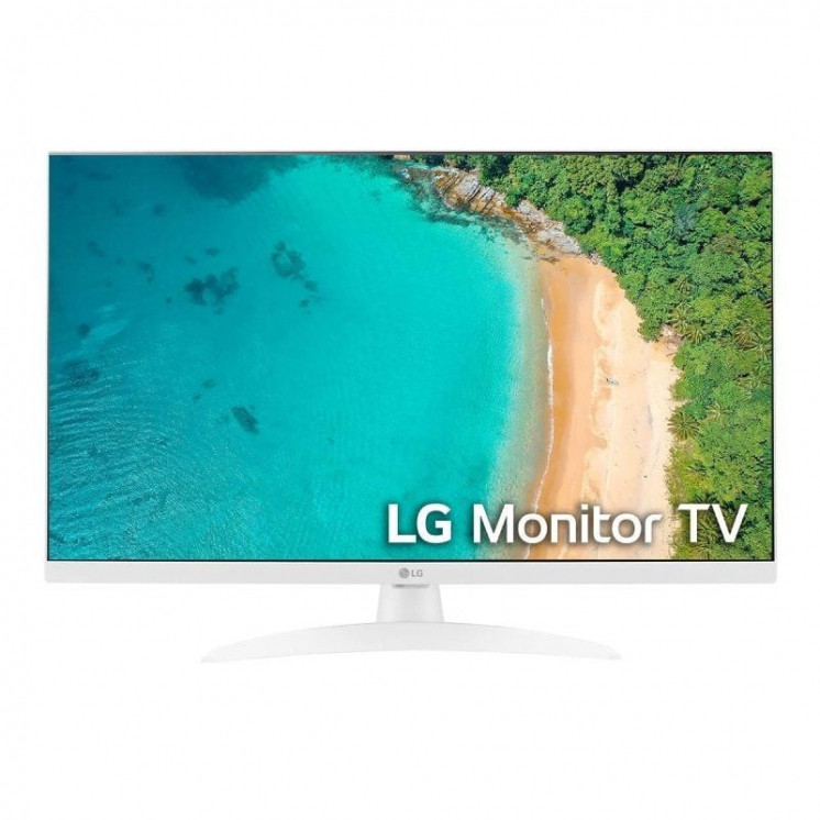 Monitor/televisor lg 27tq615s-wz 27'/ full hd/ multimedia/ smart tv/ blanco