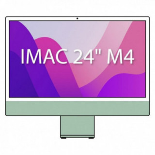 Apple imac 24' retina 4,5k / m4 10-core cpu/ 16gb/ 256gb ssd/ 10-core gpu/ verde