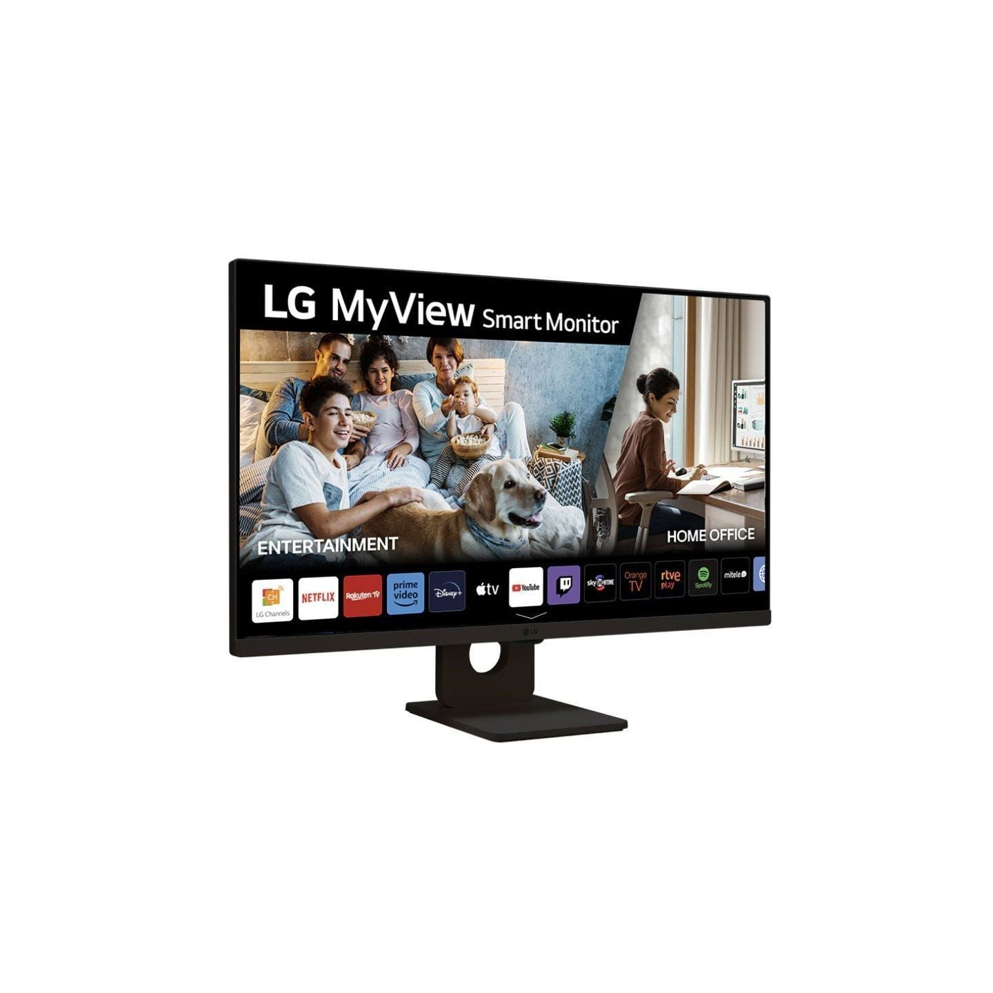 Smart monitor lg myview 32sr50f-b 31.5'/ full hd/ multimedia/ smart tv/ negro