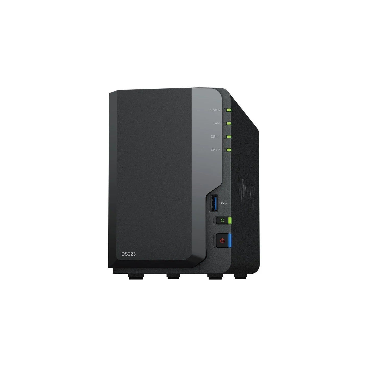 Nas synology diskstation ds223/ 2 bahías 3.5'- 2.5'/ 2gb ddr4/ formato torre