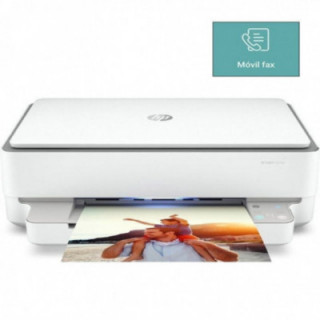 Multifunción recargable hp smart tank 7605 wifi/ fax/ dúplex/ blanca