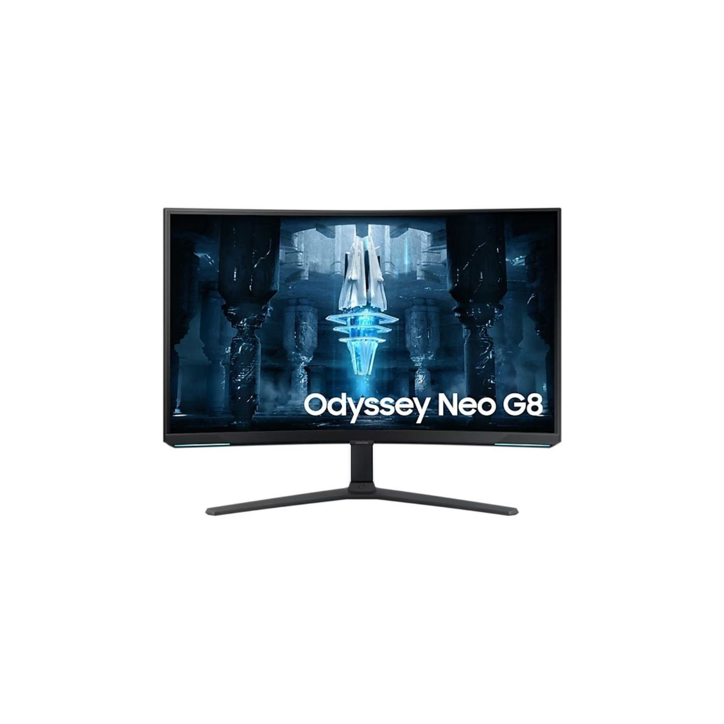 Monitor gaming curvo samsung odyssey neo g8 s32bg850np 32'/ 4k/ 1ms/ 240hz/ va/ regulable en altura/ negro y blanco