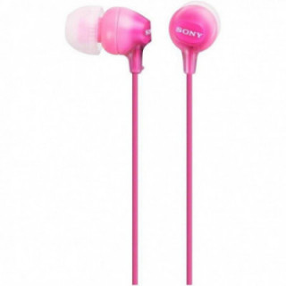 Auriculares intrauditivos sony mdrex15lpp/ jack 3.5/ rosas