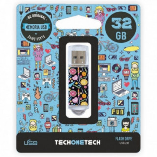 Pendrive 32gb tech one candy pop usb 2.0