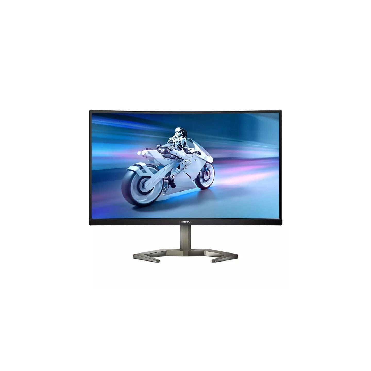 Monitor gaming curvo philips 27m1c5200w 27'/ full hd/ 0.5ms/ 240hz/ va/ regulable en altura/ negro