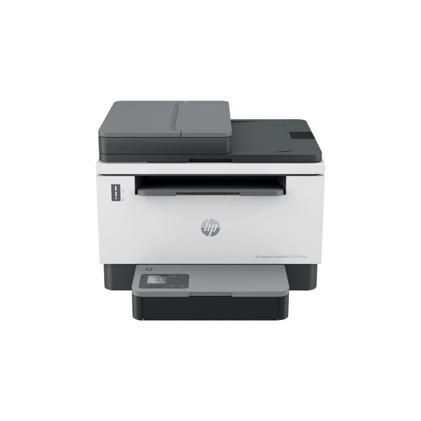 Multifunción recargable láser monocromo hp laserjet tank 2604sdw/ wifi/ dúplex/ adf/ blanca y negra