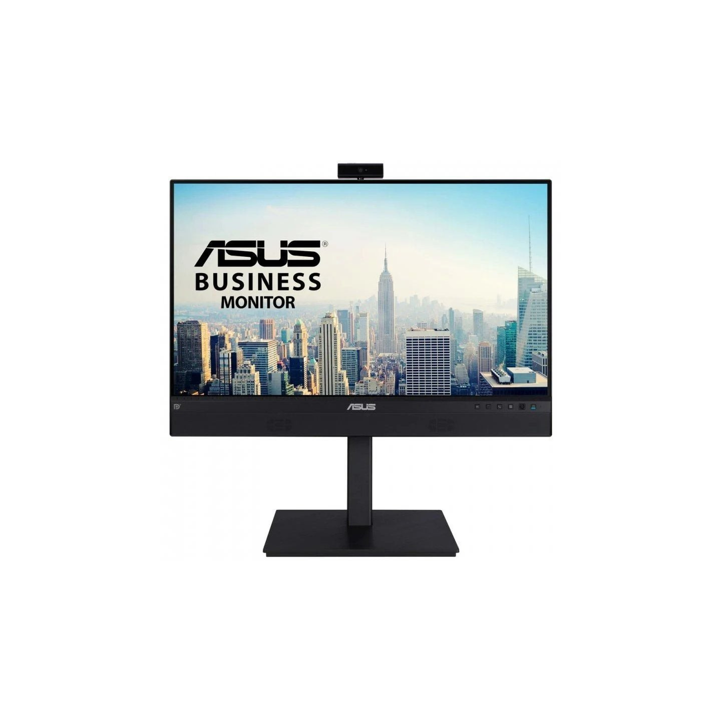 Monitor profesional asus be24ecsnk 23.8'/ full hd/ webcam/ multimedia/ regulable en altura/ negro