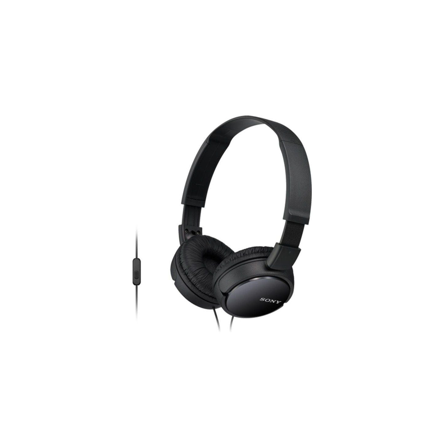 Auriculares sony mdrzx110apb/ con micrófono/ jack 3.5/ negros