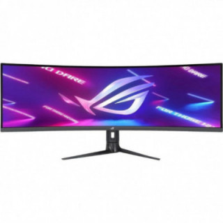 Monitor gaming ultrapanorámico curvo asus rog strix xg49wcr 49'/ dual qhd/ 1ms/ 165hz/ va/ regulable en altura/ multimedia/