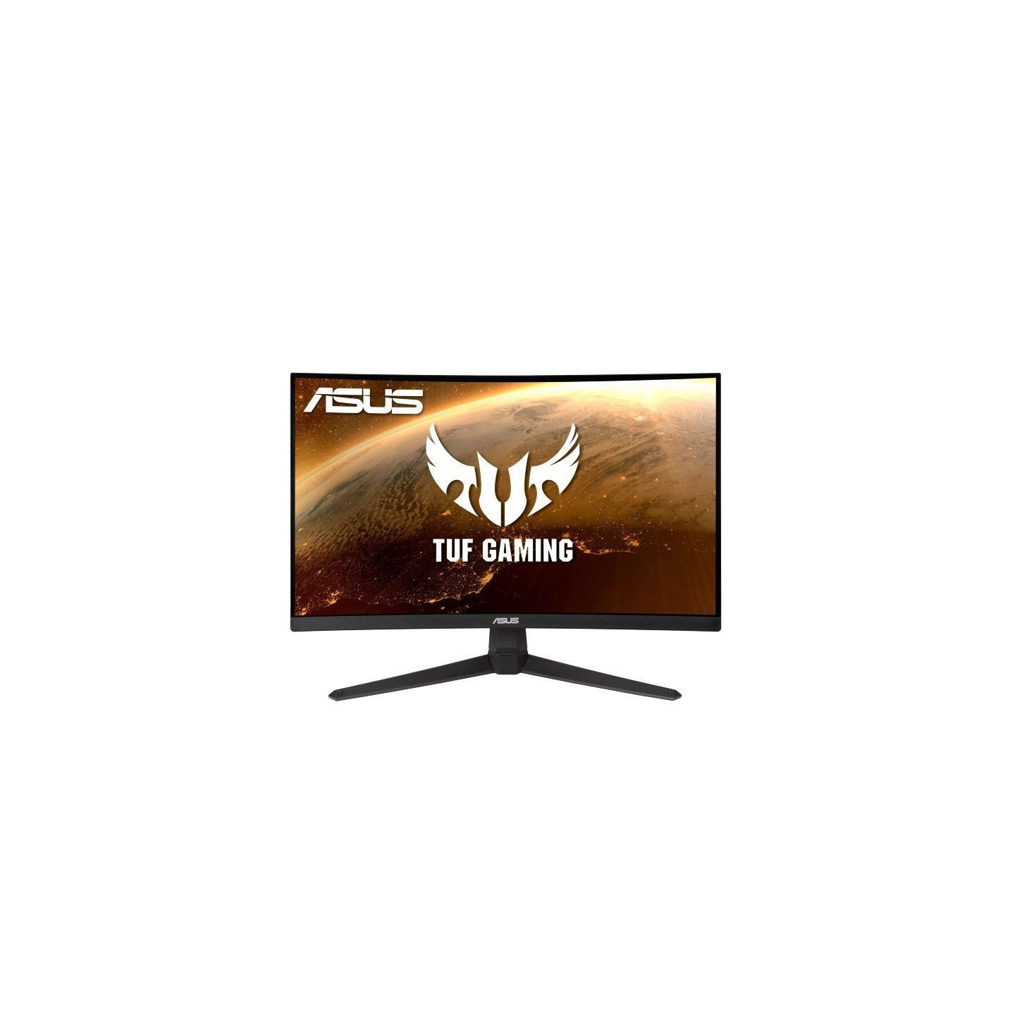 Monitor gaming curvo asus tuf vg24vq1b 23.8'/ full hd/ 1ms/ 165hz/ va/ multimedia/ negro