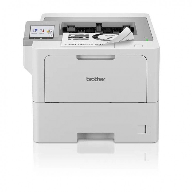 Impresora láser monocromo brother hl-l6410dn dúplex/ blanca