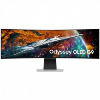 Smart monitor gaming ultrapanorámico curvo samsung odyssey oledg9 s49cg954su 49'/ dual qhd/ 0.03ms/ 240hz/ oled/ regulable en