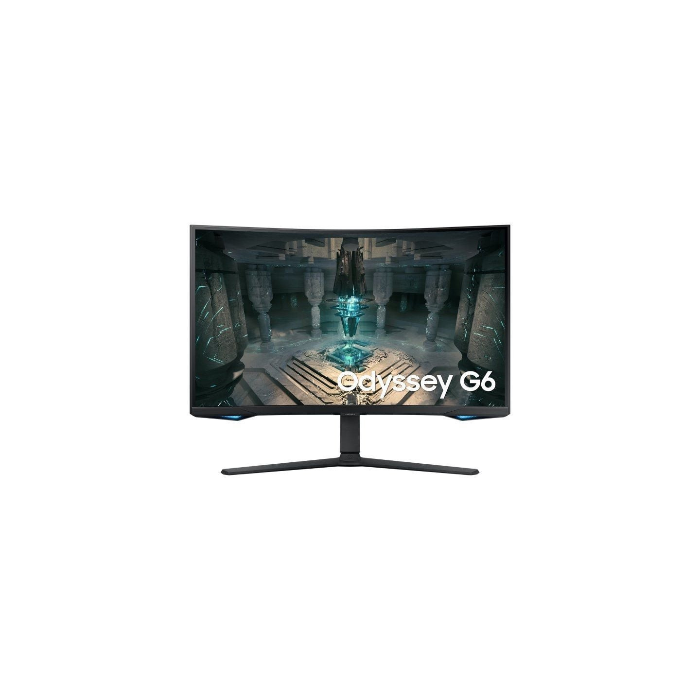 Smart monitor gaming curvo samsung odyssey g6 s32bg650eu/ 32'/ qhd/ 1ms/ 240hz/ va/ smart tv/ multimedia/ negro