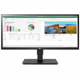 Monitor profesional lg 27bk55yp-w 27'/ full hd/ multimedia/ regulable en altura/ blanco