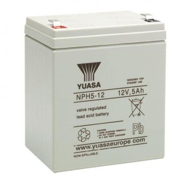 Batería yuasa nph5-12 12v/5ah