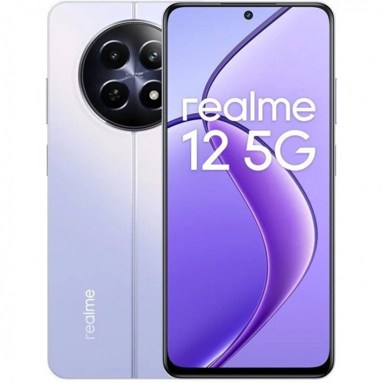 Smartphone realme 12 8gb/ 256gb/ 6.72'/ 5g/ morado