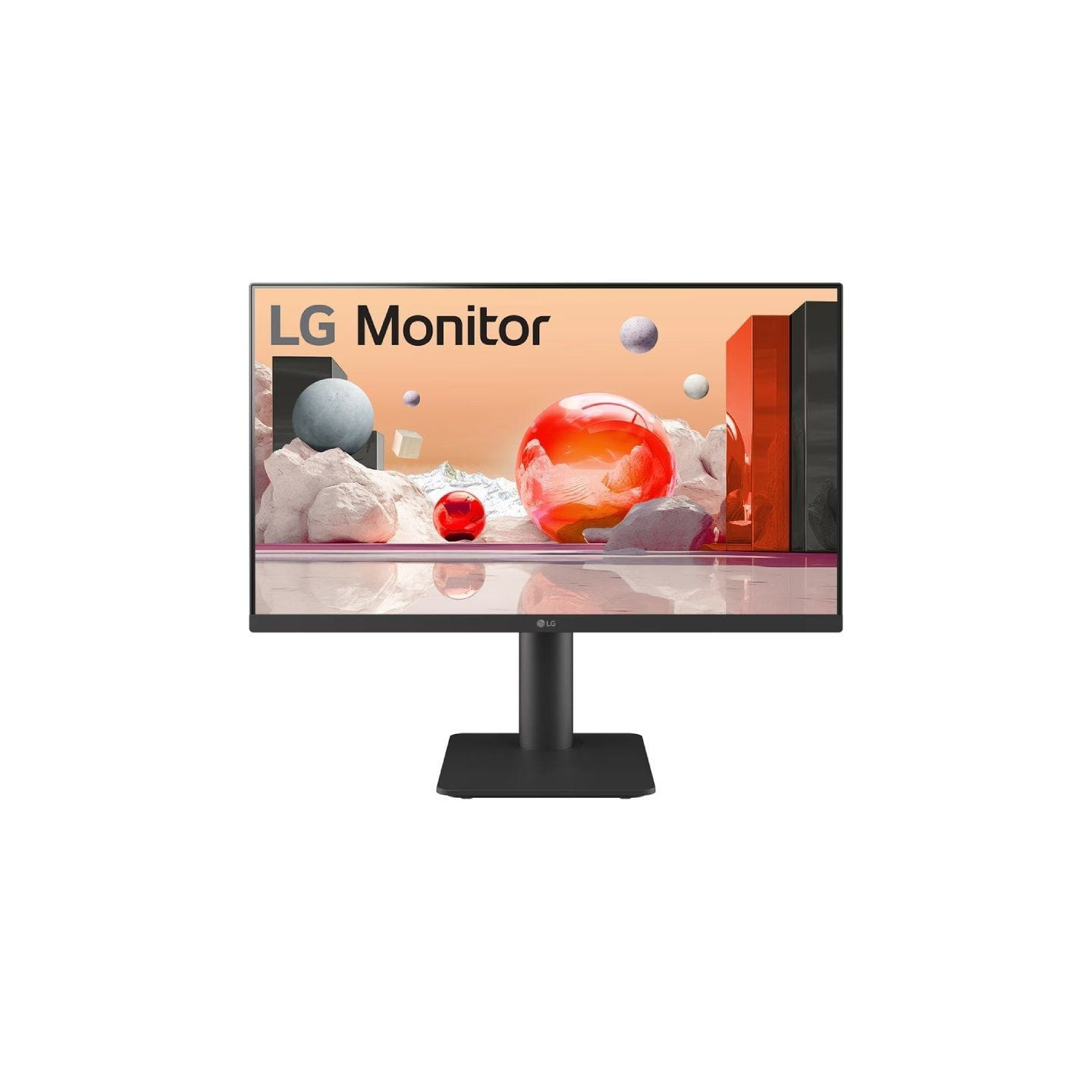 Monitor lg 25ms550-b 24.5'/ full hd/ multimedia/ regulable en altura/ negro