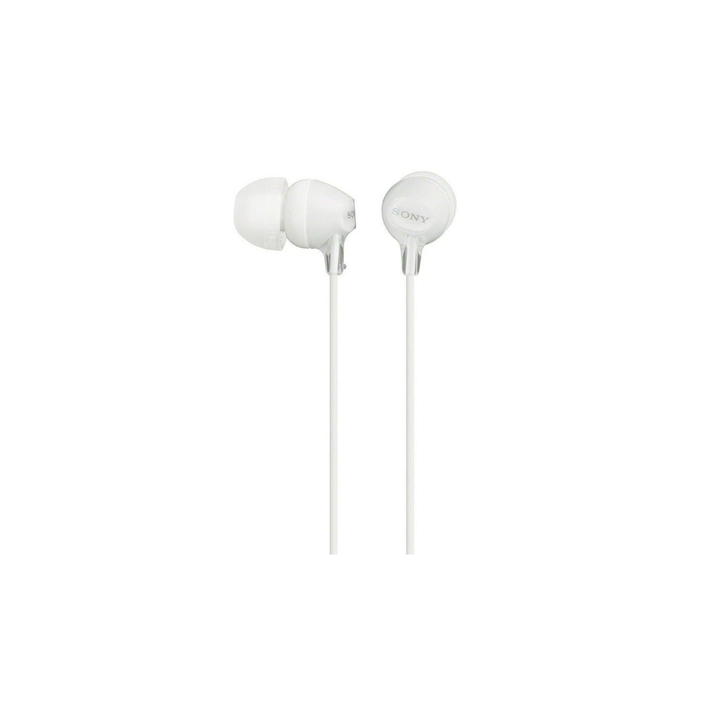 Auriculares intrauditivos sony mdrex15lpw/ jack 3.5/ blancos