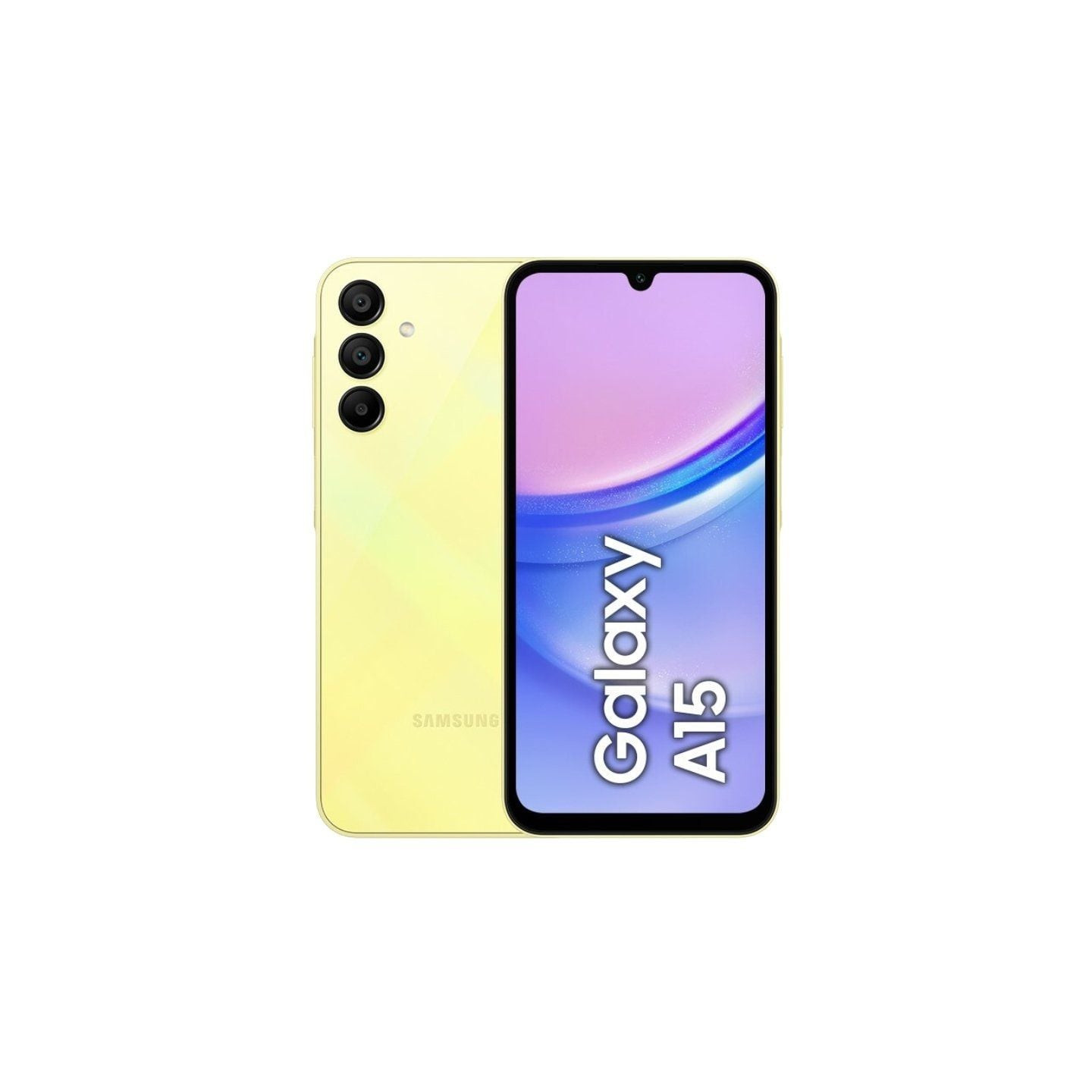 Smartphone samsung galaxy a15 lte 4gb/ 128gb/ 6.5'/ amarillo