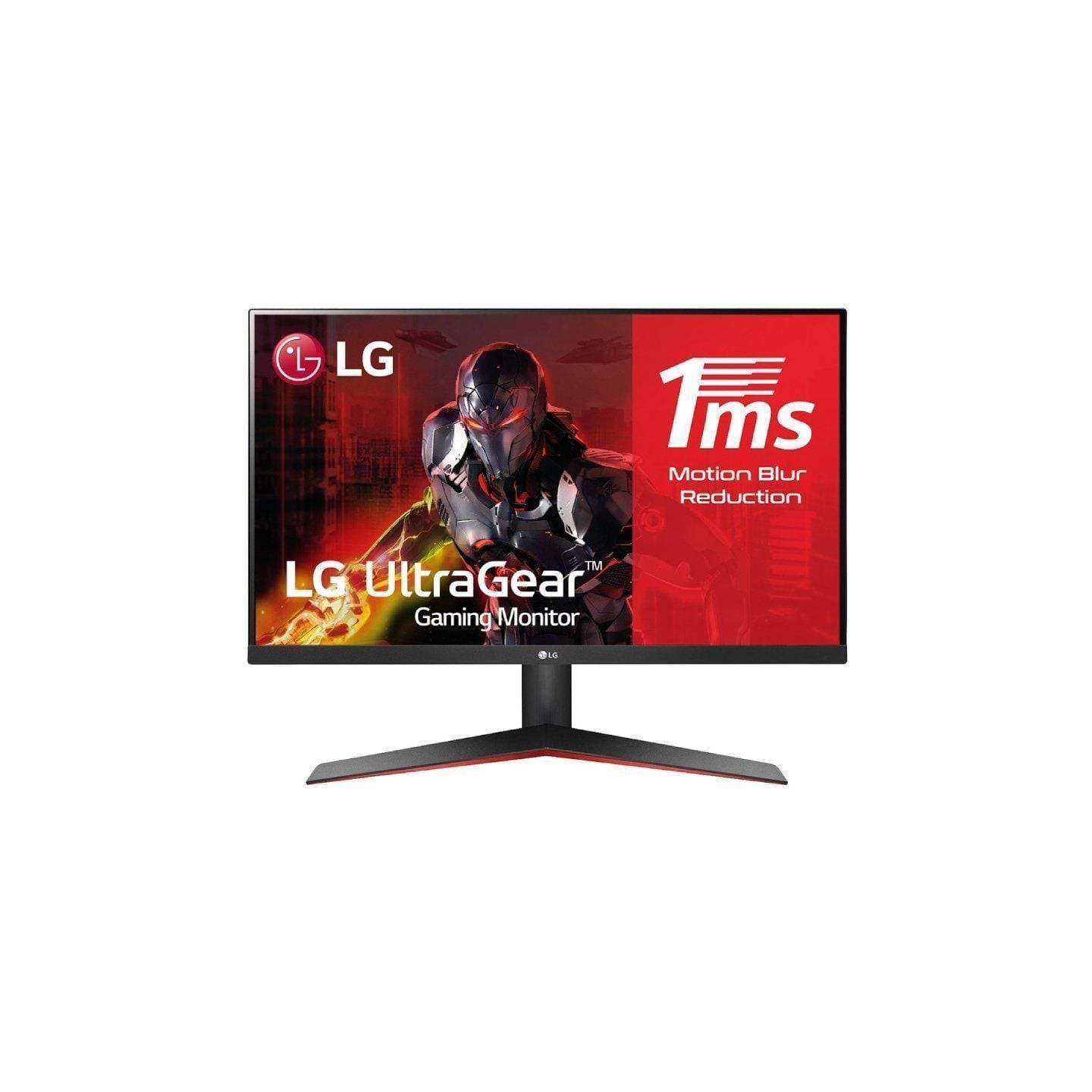 Monitor gaming lg 24mp60g-b 23.8'/ full hd/ 1ms/ 75hz/ ips/ negro