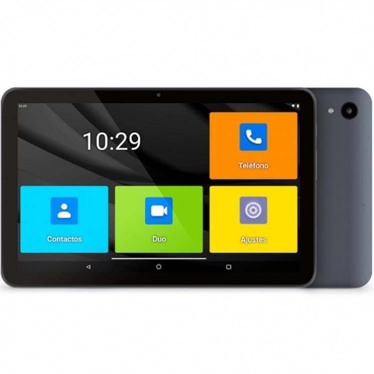 Tablet spc gravity 3 senior 10.35'/ 4gb/ 64gb/ quadcore/ 4g/ funda incluida/ negra