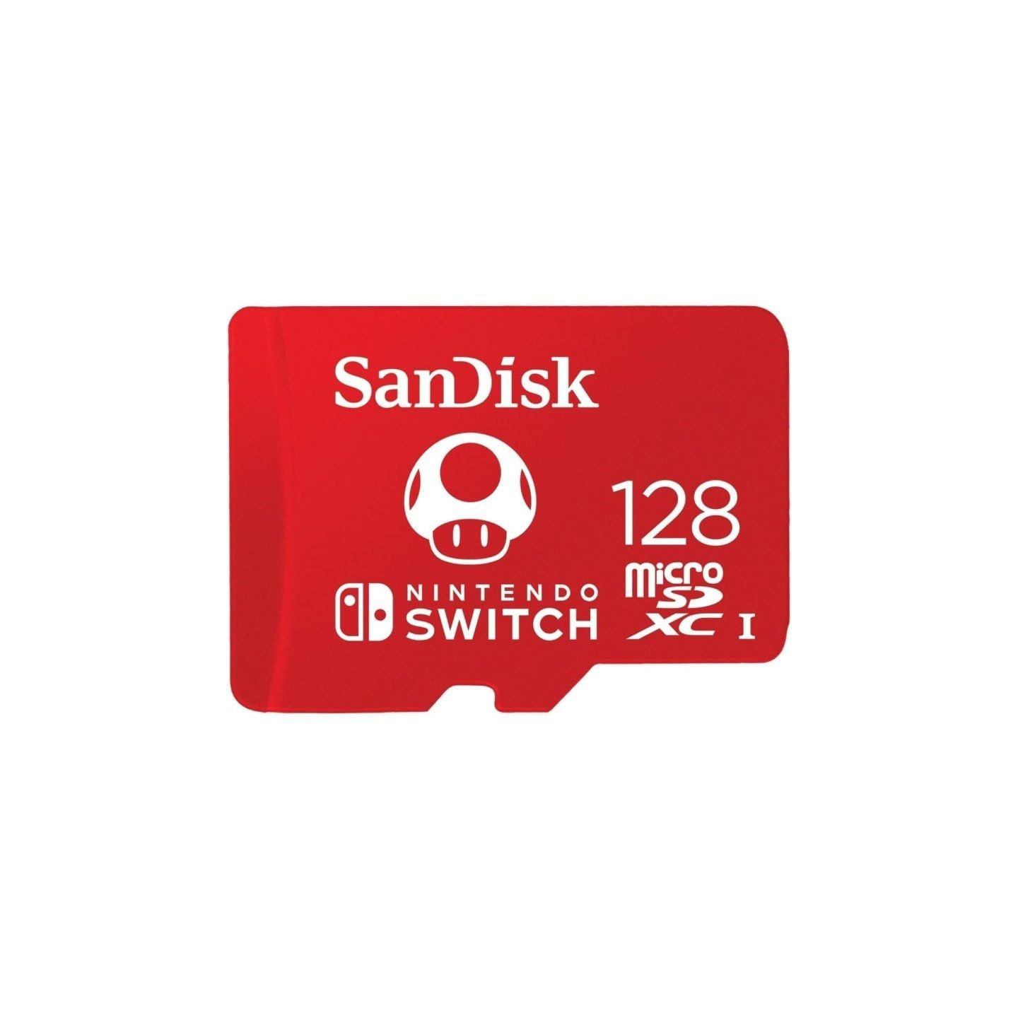 Tarjeta de memoria sandisk nintendo switch 128gb microsd xc uhs-i/ clase 10/ 100mbs