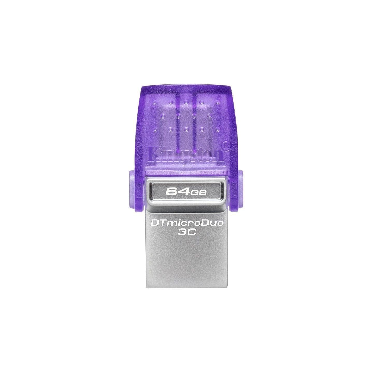 Pendrive 64gb kingston datatraveler microduo 3c usb 3.2