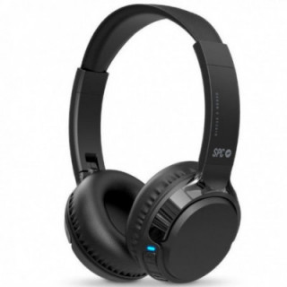 Auriculares inalámbricos spc heron 2 studio/ con micrófono/ bluetooth/ negros