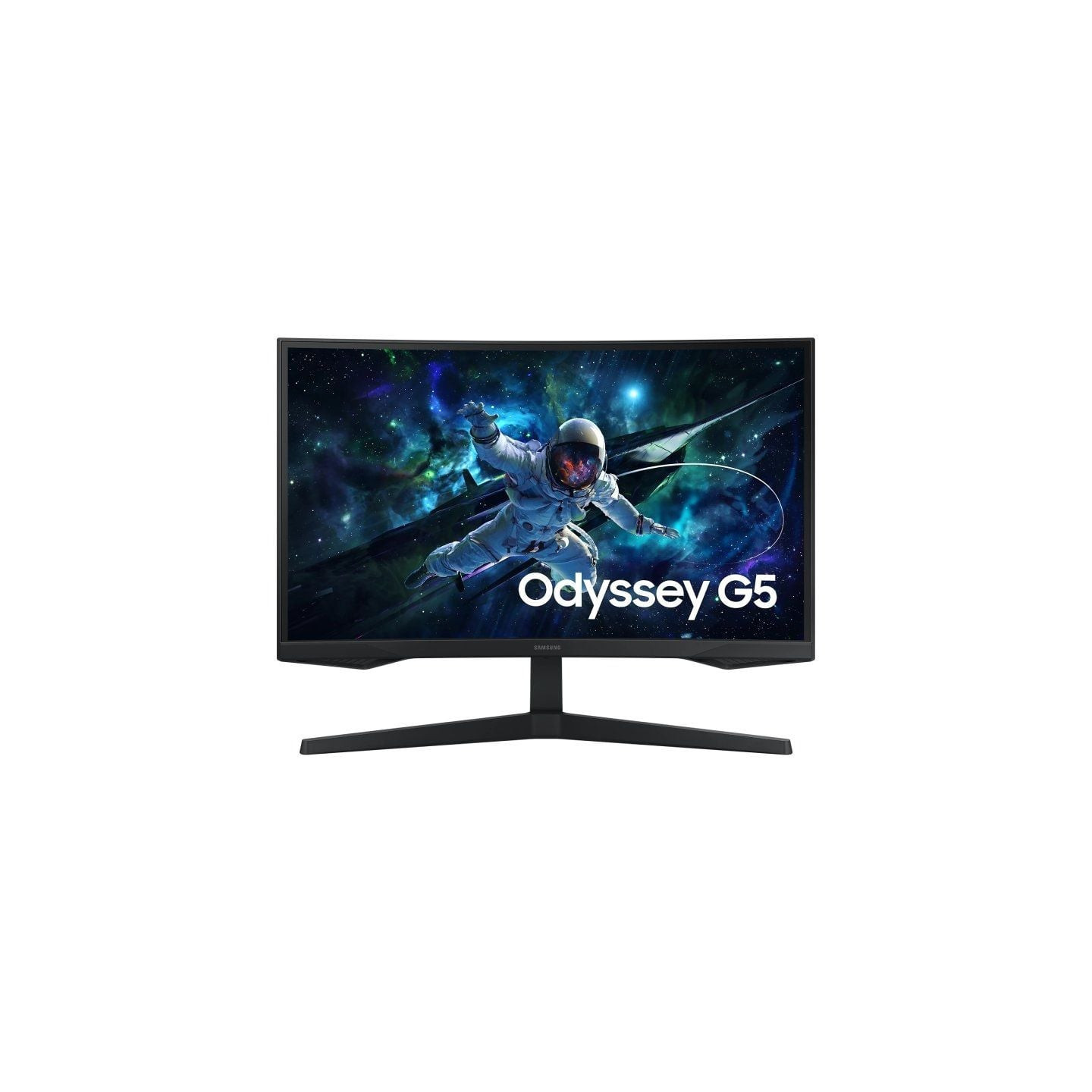 Monitor gaming curvo samsung odyssey g5 s27cg552eu 27'/ qhd/ 1ms/ 165hz/ va / negro