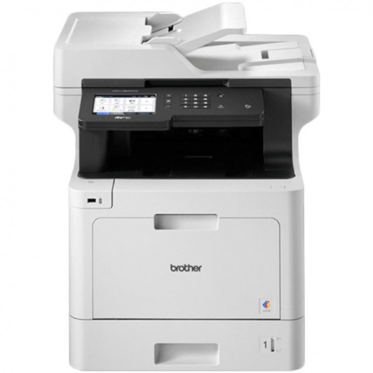 Multifunción Láser Color Brother MFC-L8900CDW WiFi/ Fax/ Dúplex/ Blanca