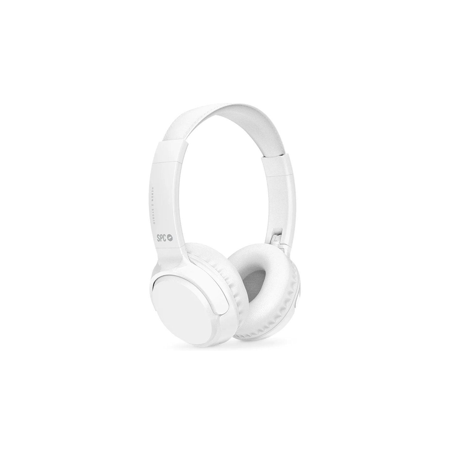 Auriculares inalámbricos spc heron 2 studio/ con micrófono/ bluetooth/ blancos