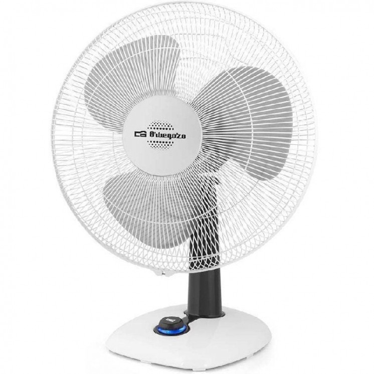 Ventilador de sobremesa orbegozo tf 0143/ 50w/ 3 aspas 40cm/ 3 velocidades