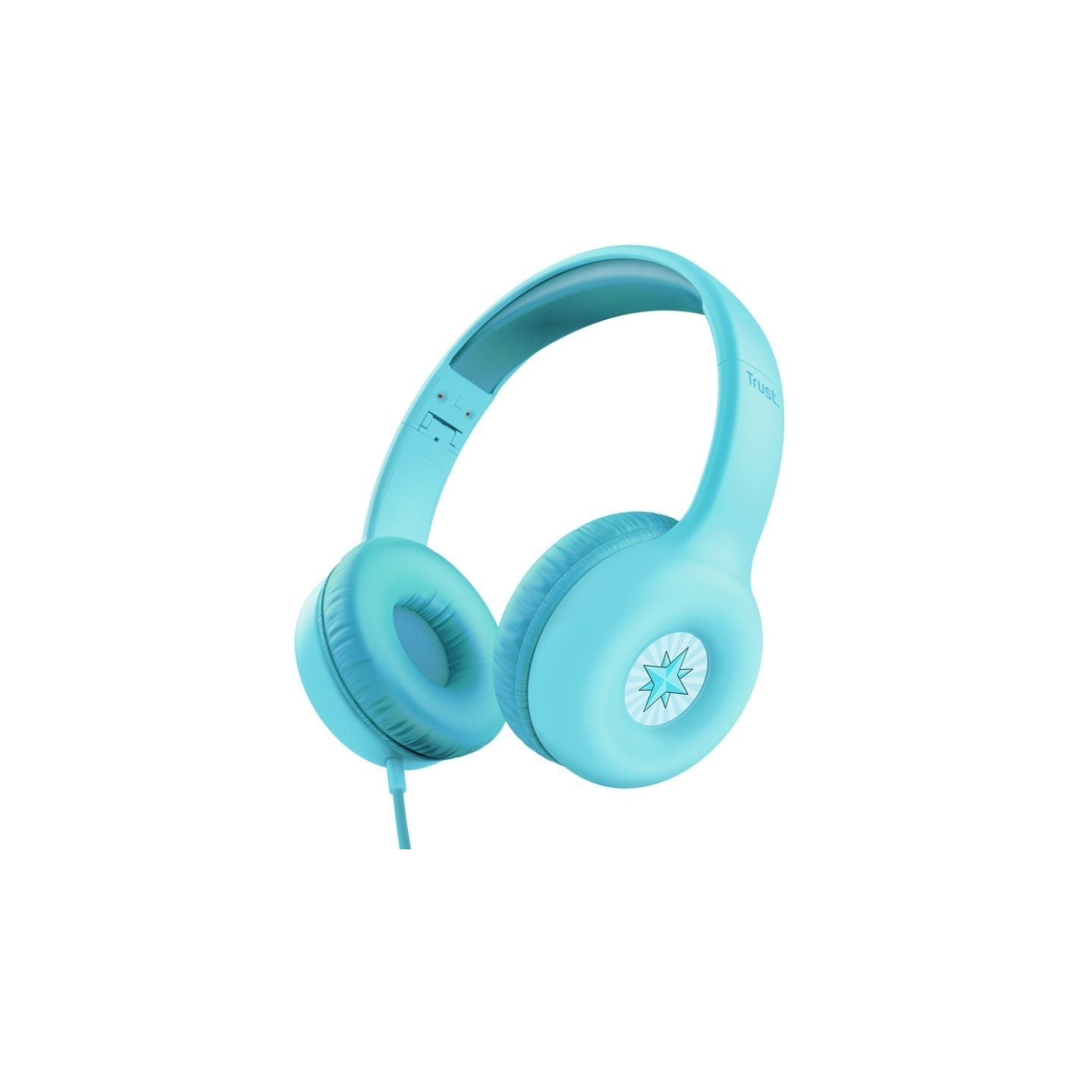 Auriculares infantiles trust nouna kids/ con micrófono/ azules